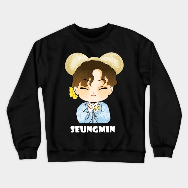 STRAY KIDS SEUNGMIN CHIBI Crewneck Sweatshirt by LySaTee